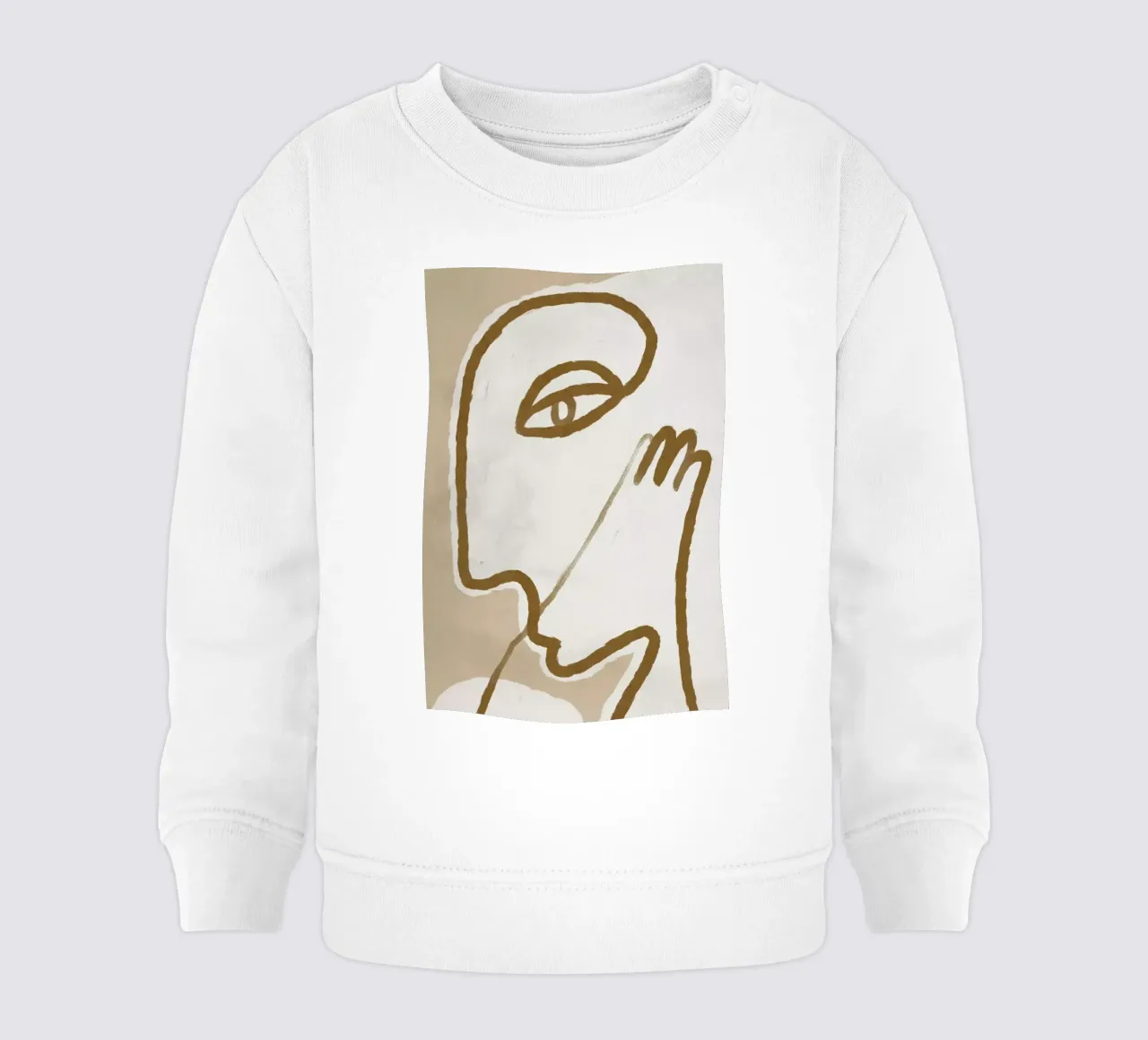 Raised baby sweatshirt by Graphite