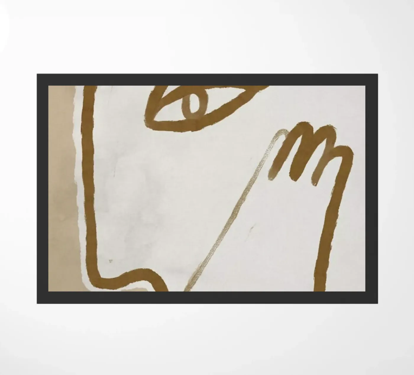 Raised paillasson de Graphite