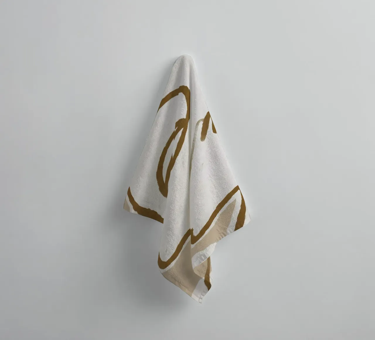 Raised badhanddoek van Graphite