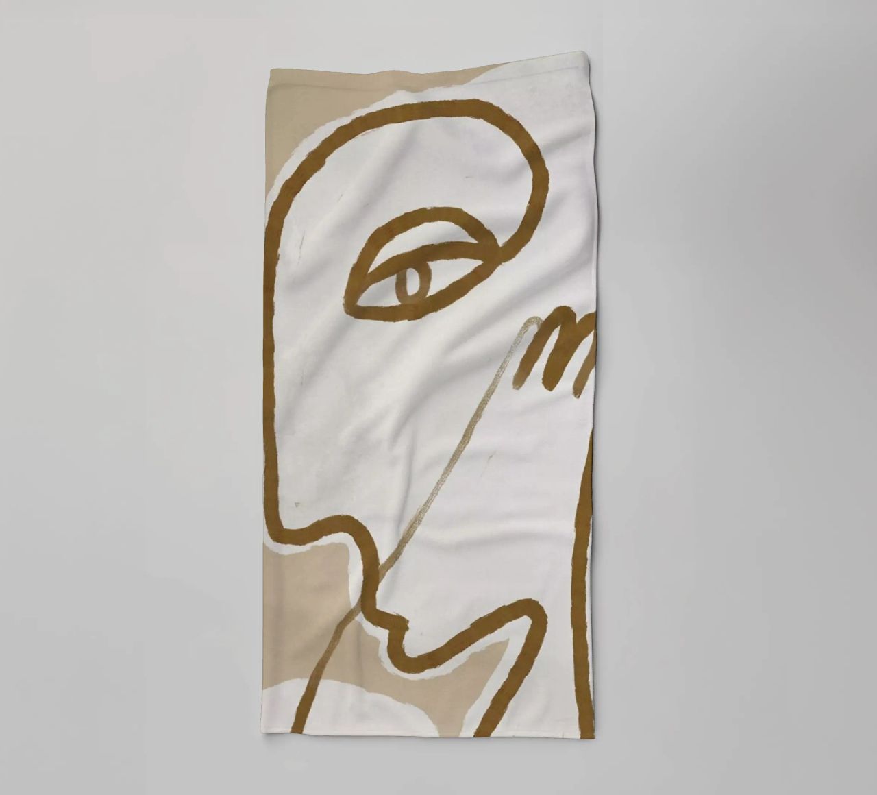Raised Handtuch von Graphite