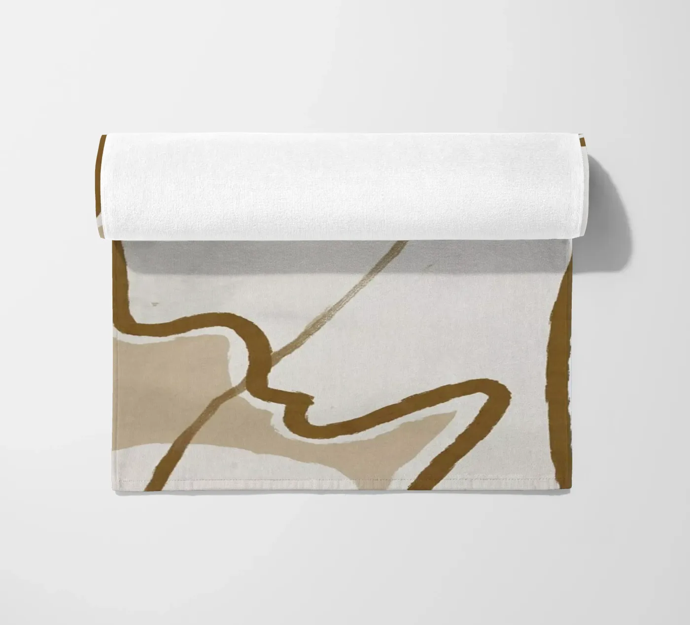 Raised strandhanddoek van Graphite