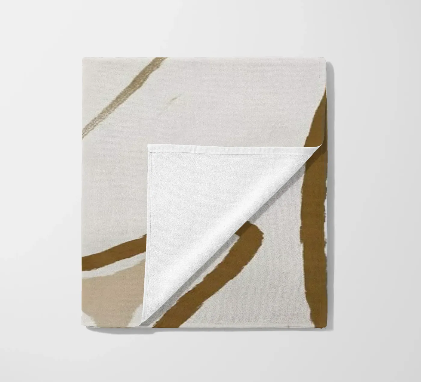 Raised strandhanddoek van Graphite