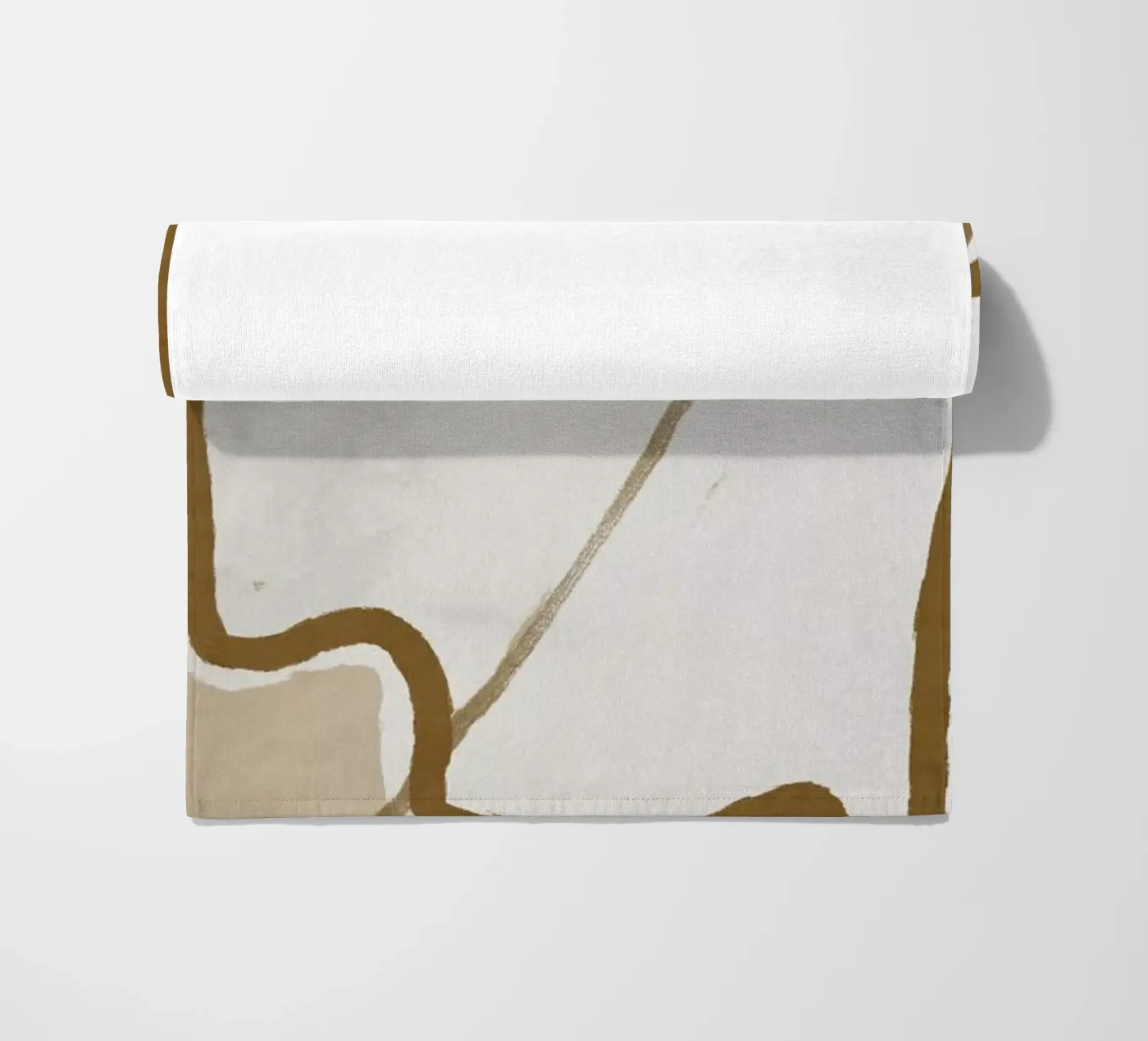 Raised strandhanddoek van Graphite