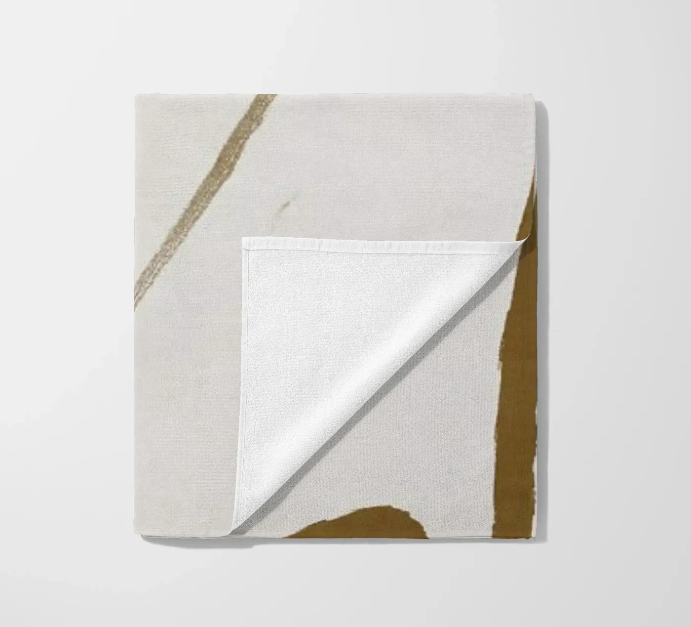 Raised strandhanddoek van Graphite