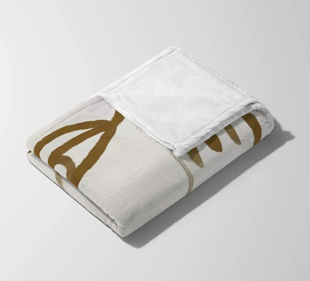 Raised Fleecedecke von Graphite