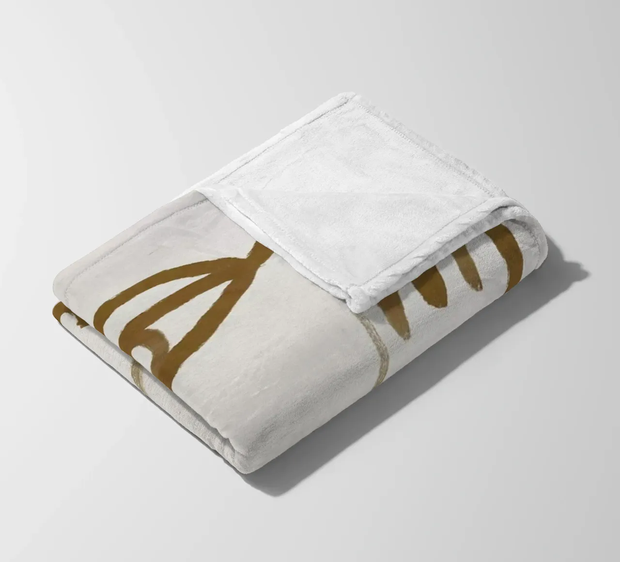 Raised Fleecedecke von Graphite