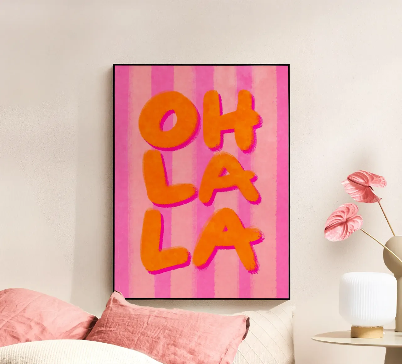 Oh La La plexiglass da Illustration Raissa Oltmanns