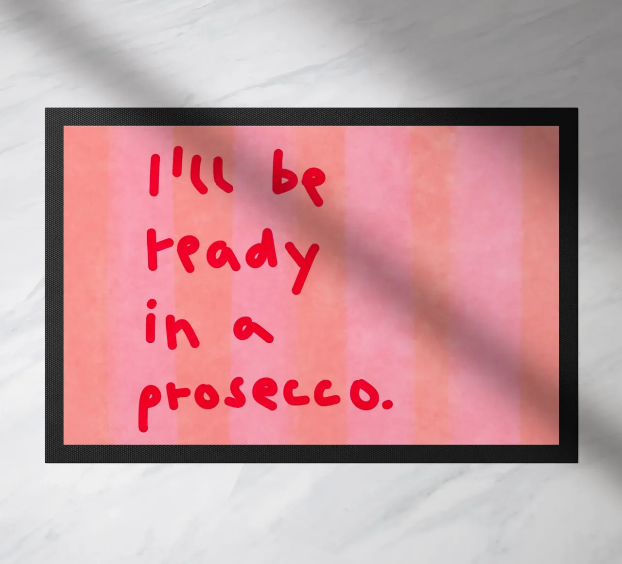 I'll be ready in a prosecco zerbino da Illustration Raissa Oltmanns