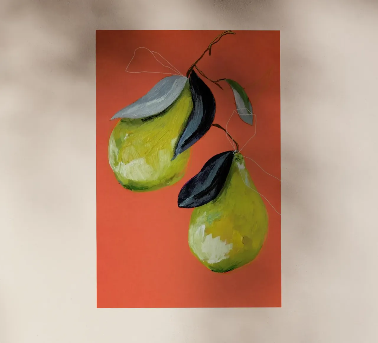 Pear 03 pellicola backlit da Leigh Viner