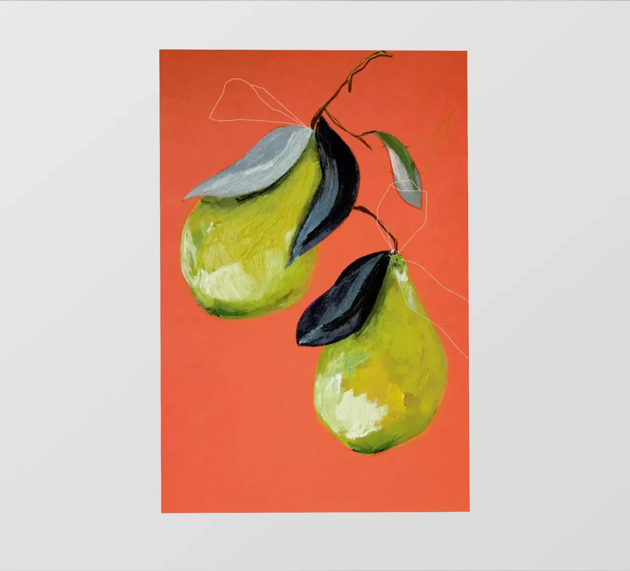 Pear 03 pellicola backlit da Leigh Viner