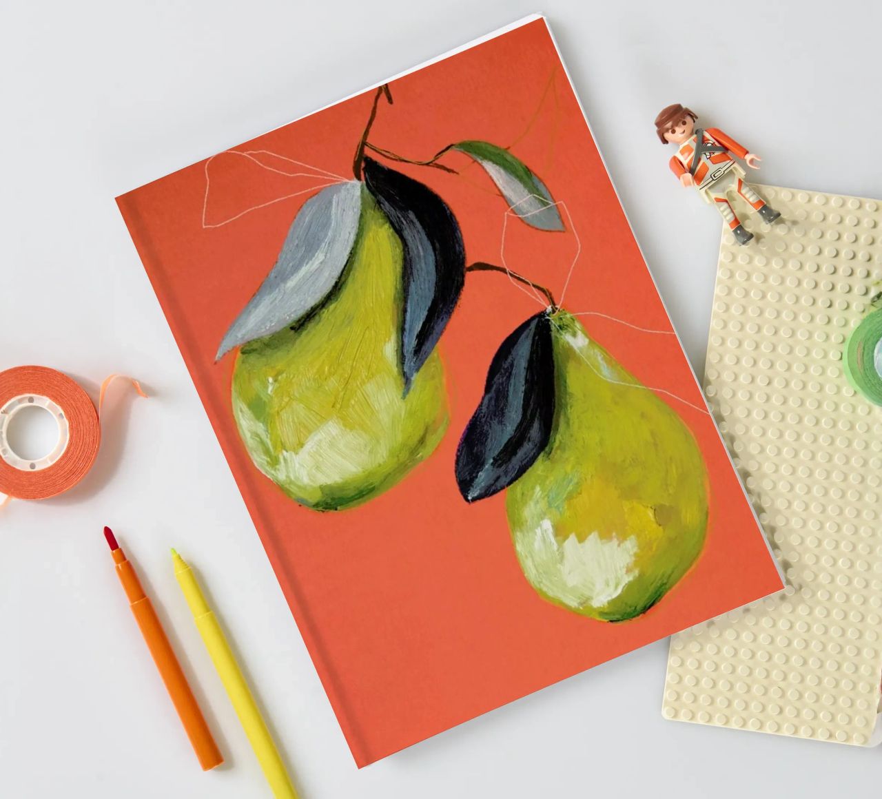 Pear 03 notebook by Leigh Viner
