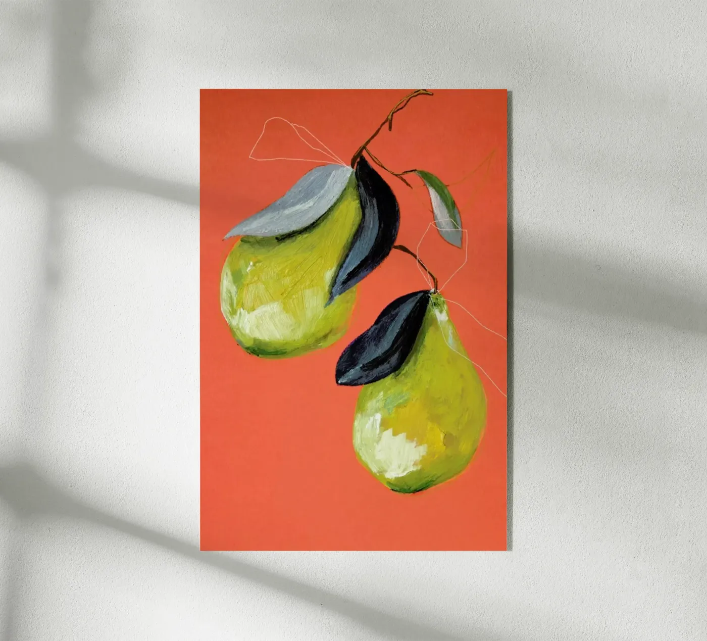 Pear 03 Acryl-Glas von Leigh Viner