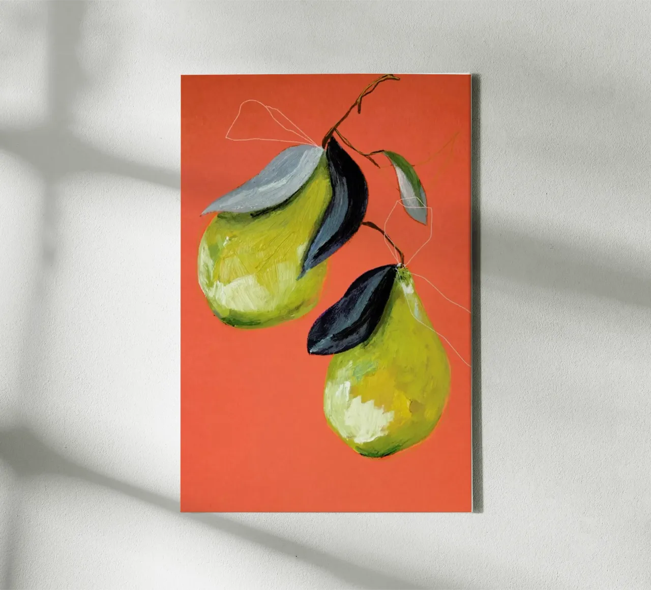 Pear 03 tela da Leigh Viner