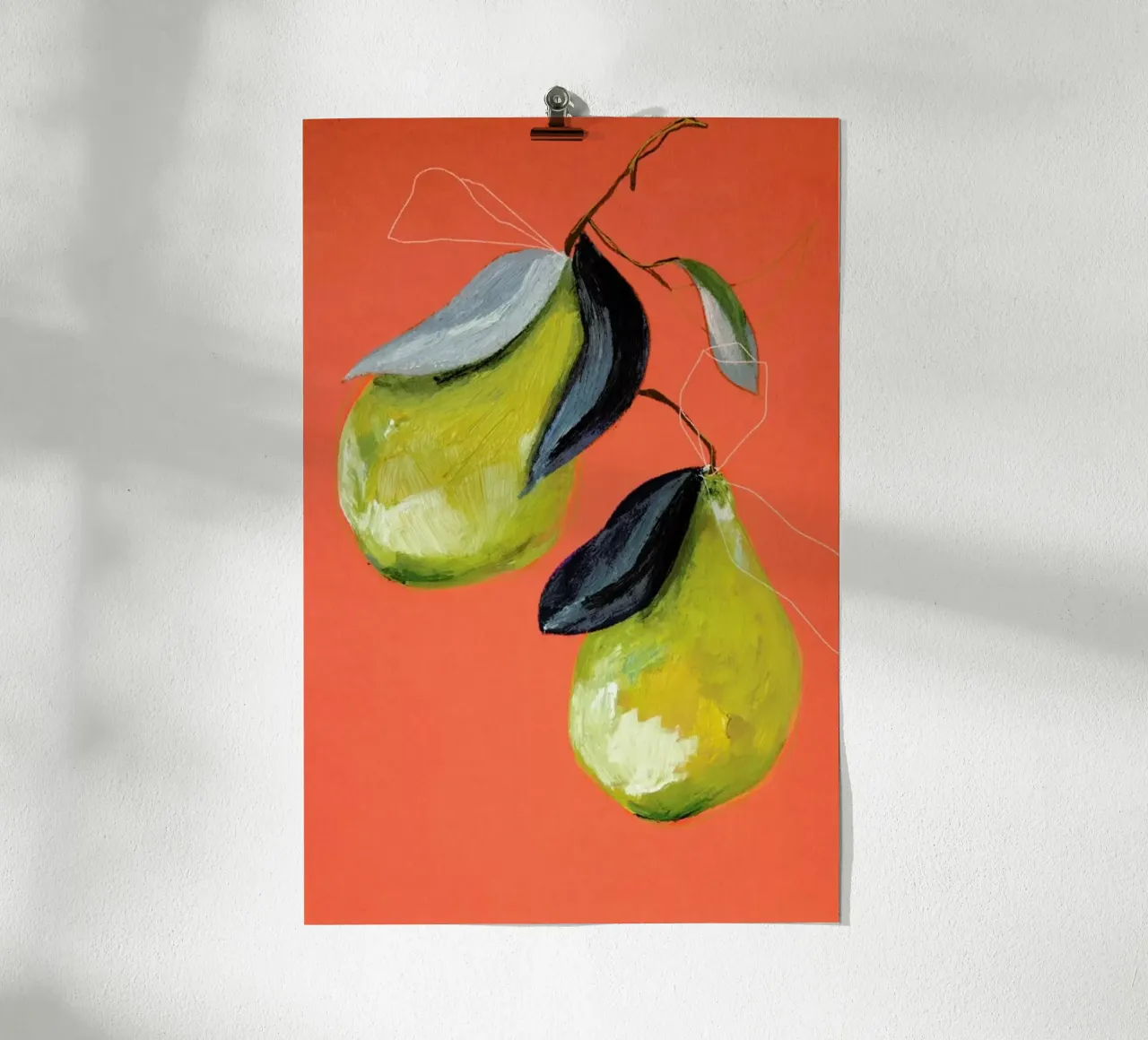 Pear 03 hahnemühle van Leigh Viner