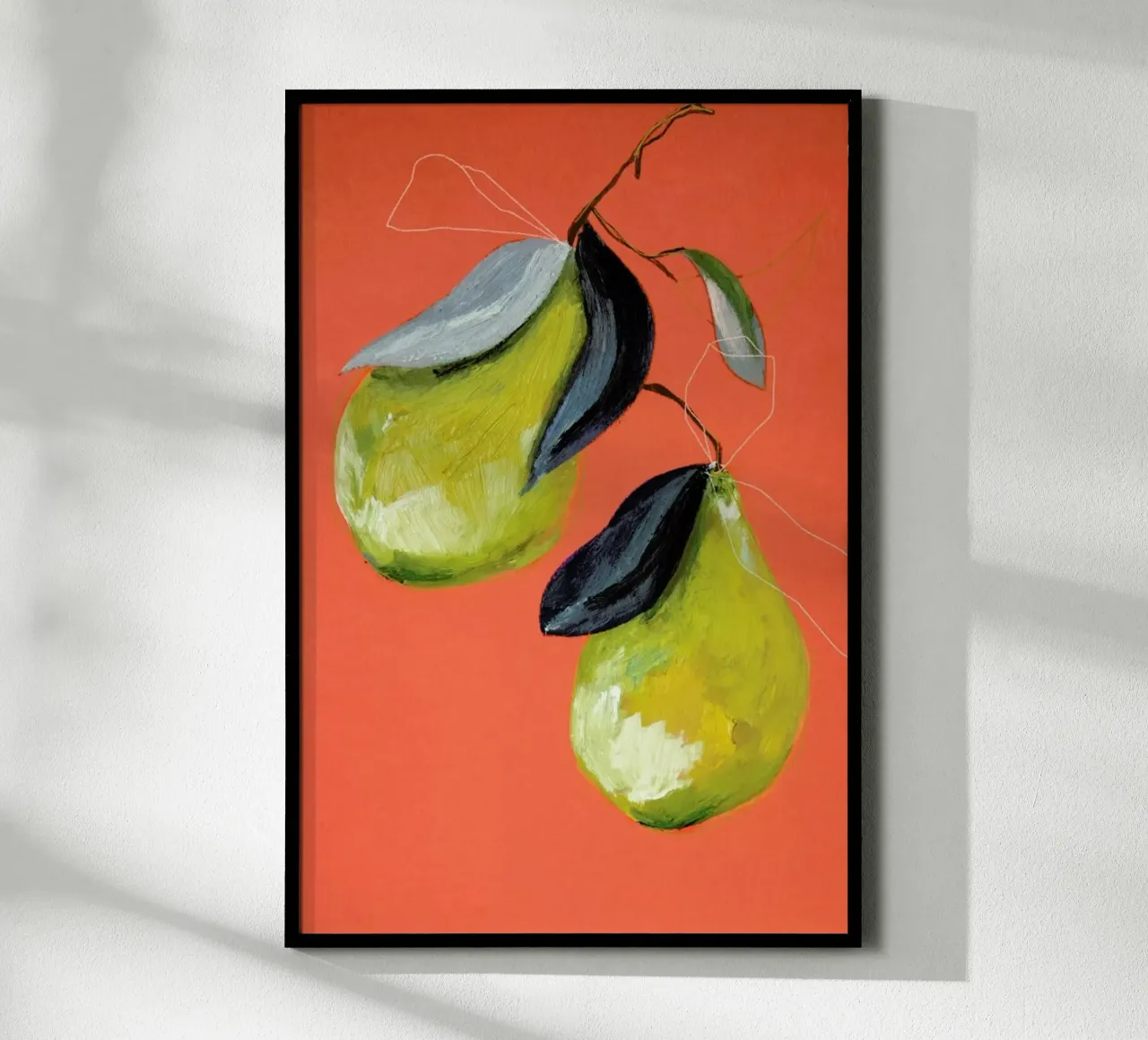Pear 03 hahnemühle by Leigh Viner