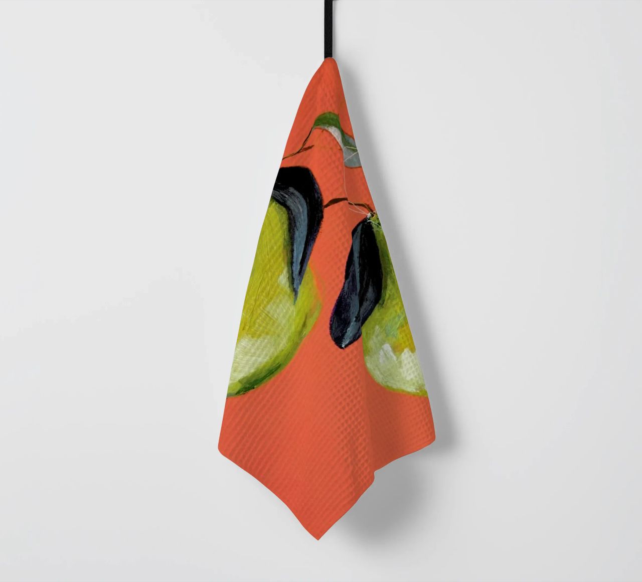 Pear 03 Geschirrtuch von Leigh Viner