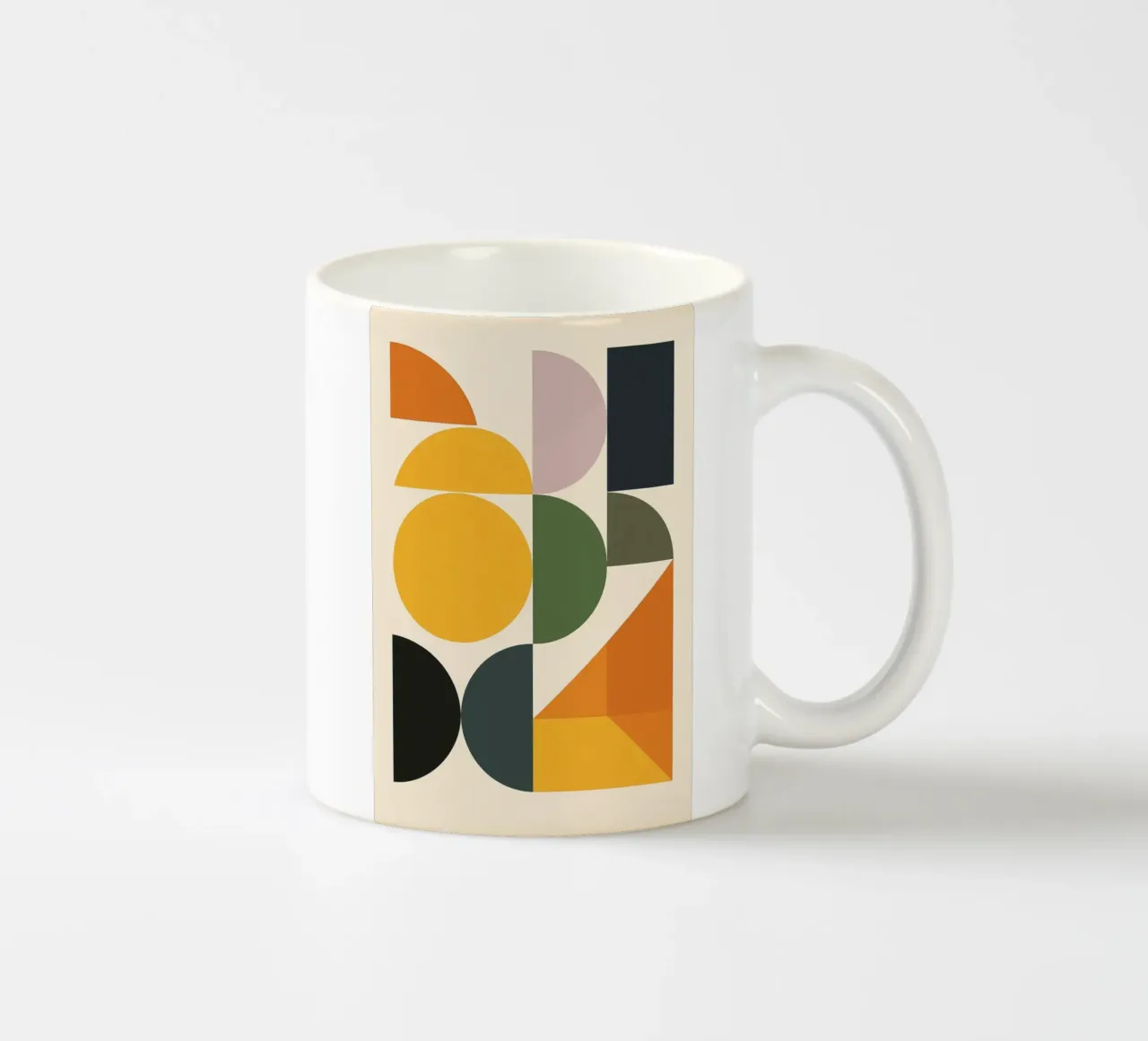 Modular Harmony - Bauhausstil tazza in ceramica da Studio M