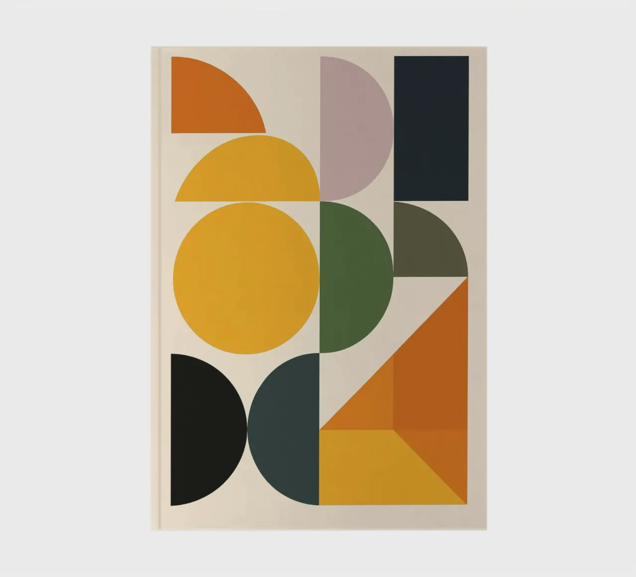 Modular Harmony - Bauhausstil notebook by Studio M