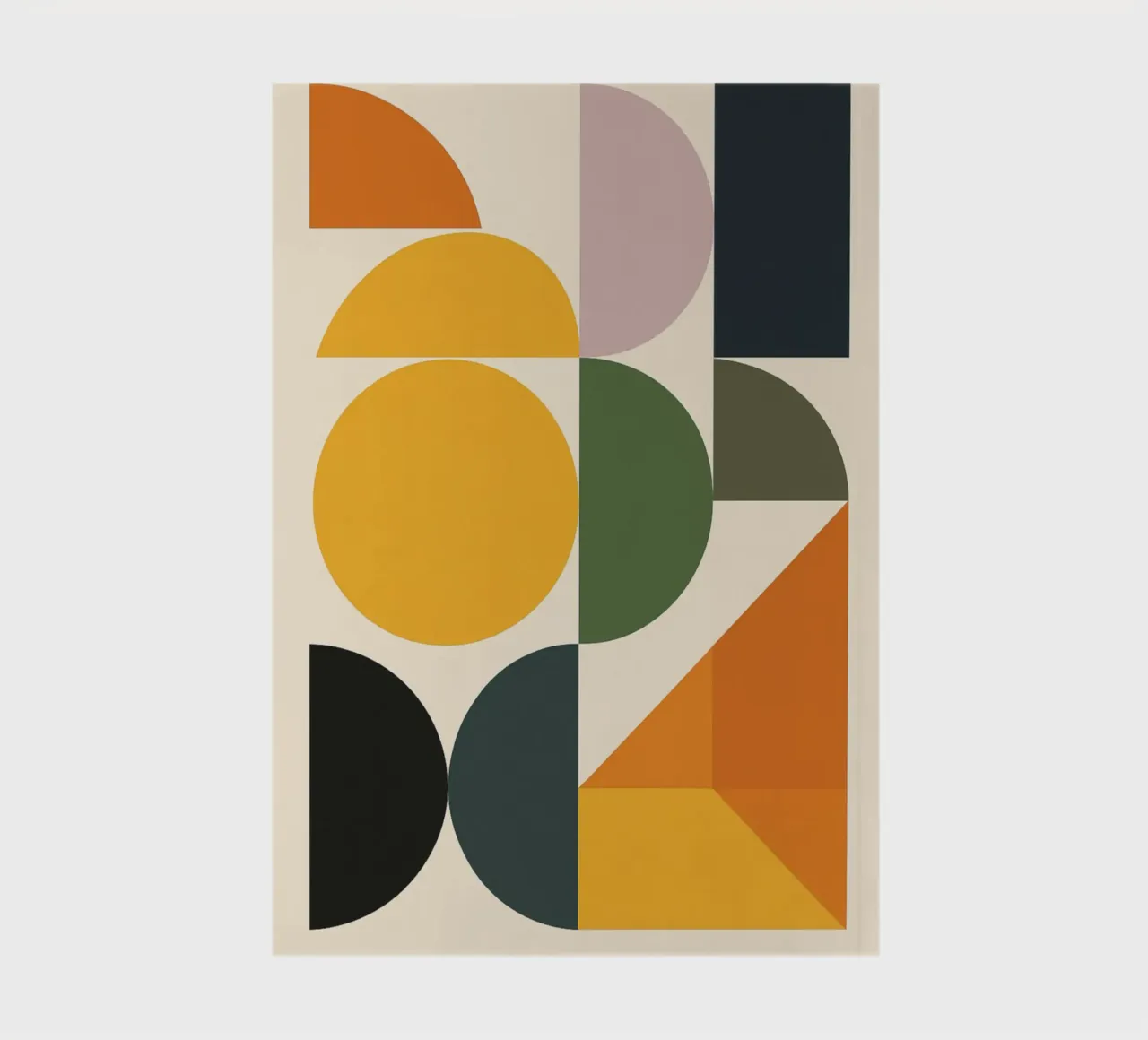 Modular Harmony - Bauhausstil notebook by Studio M