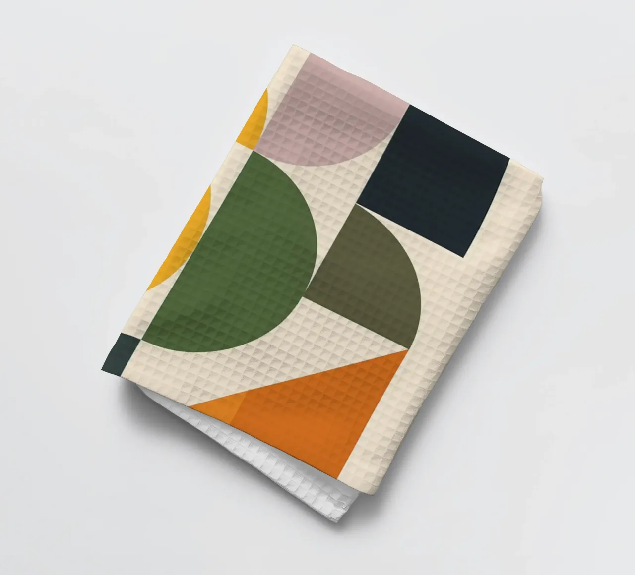 Modular Harmony - Bauhausstil Geschirrtuch von Studio M