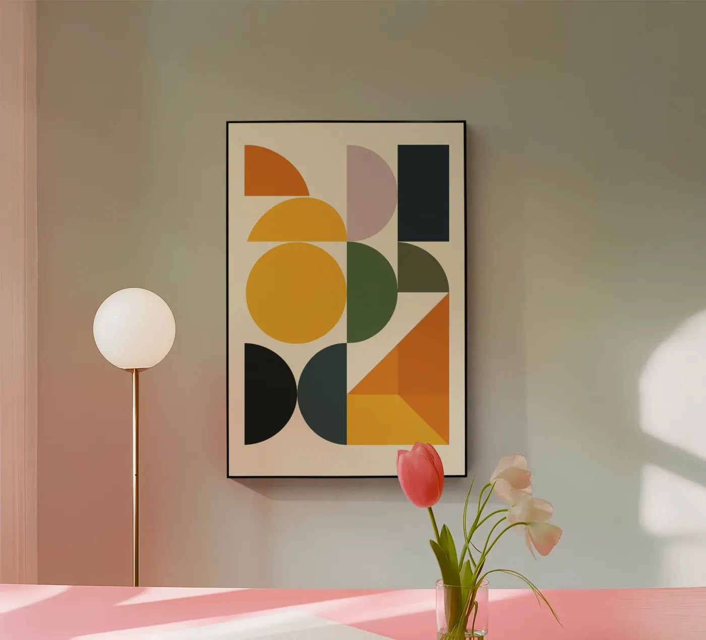 Modular Harmony - Bauhausstil plexiglass da Studio M