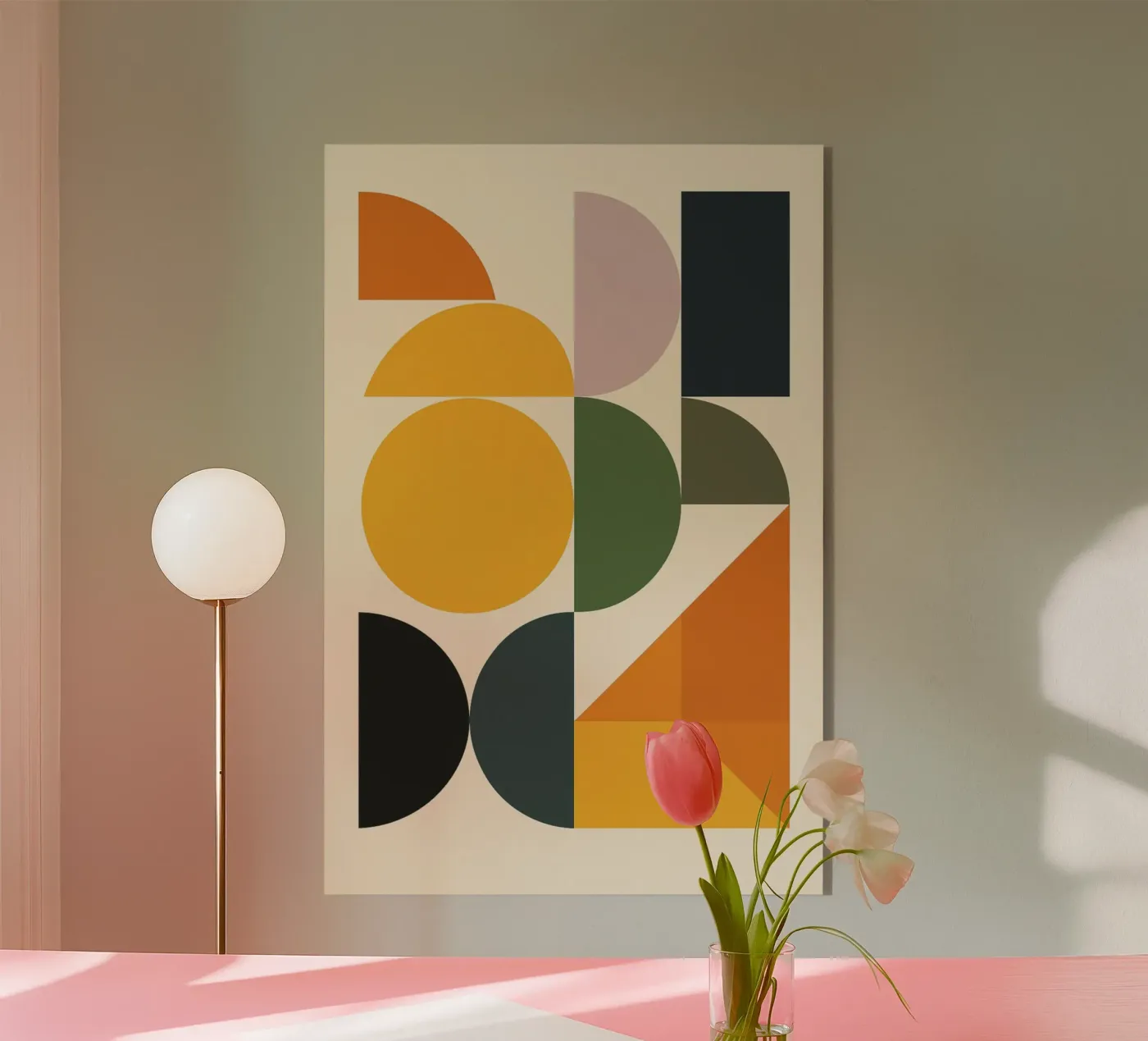 Modular Harmony - Bauhausstil plexiglass da Studio M