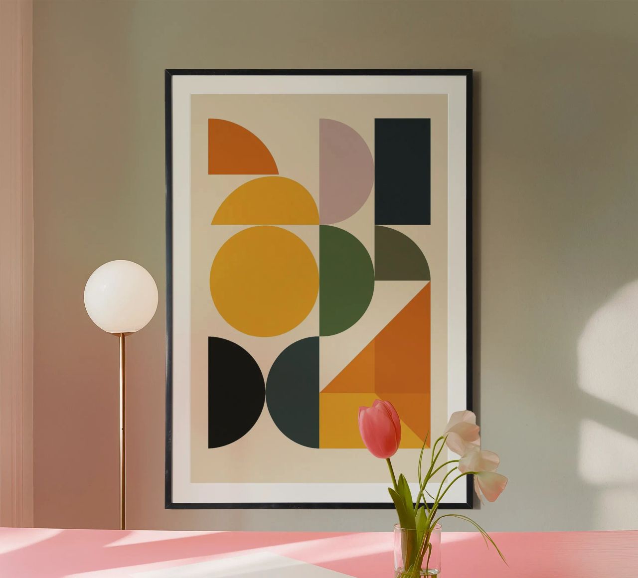 Modular Harmony - Bauhausstil poster de Studio M