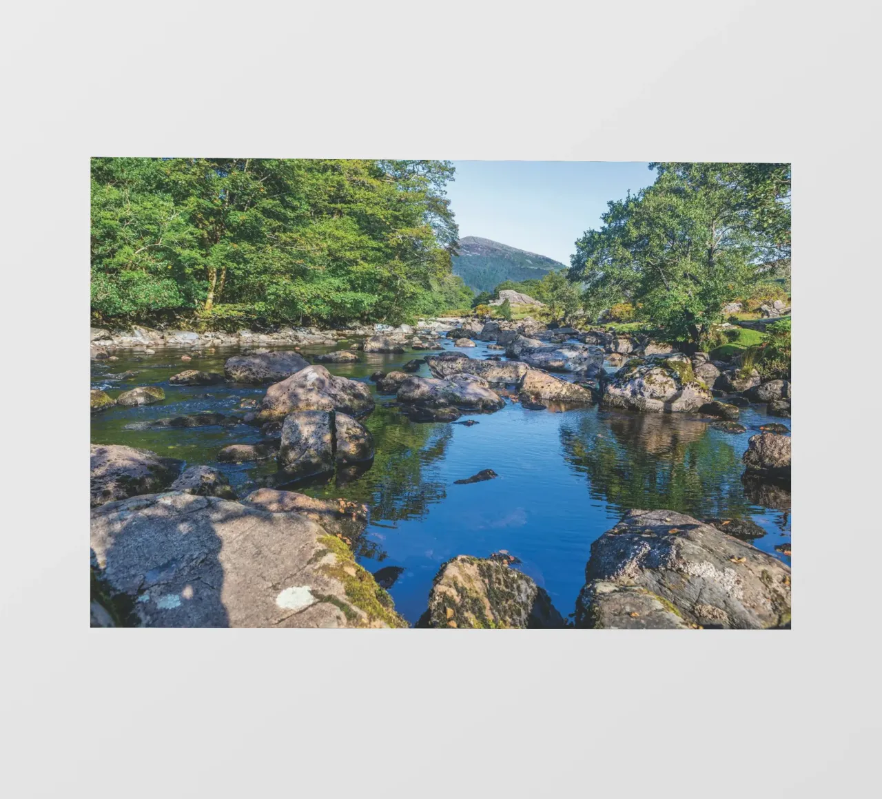 River Duddon View pellicola backlit da Dave Hare Photography