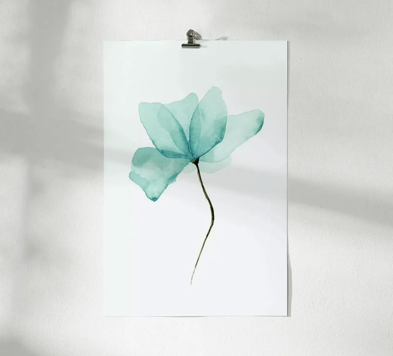 Paper Thin Flower poster da Flora & Fauna