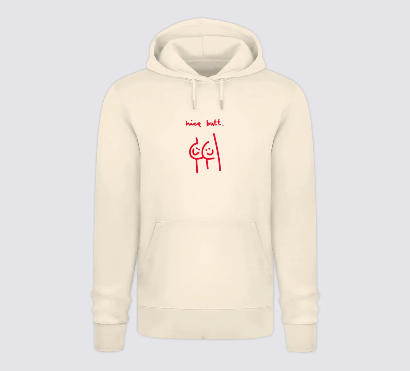 nice butt comic hoodie by Illustration Raissa Oltmanns