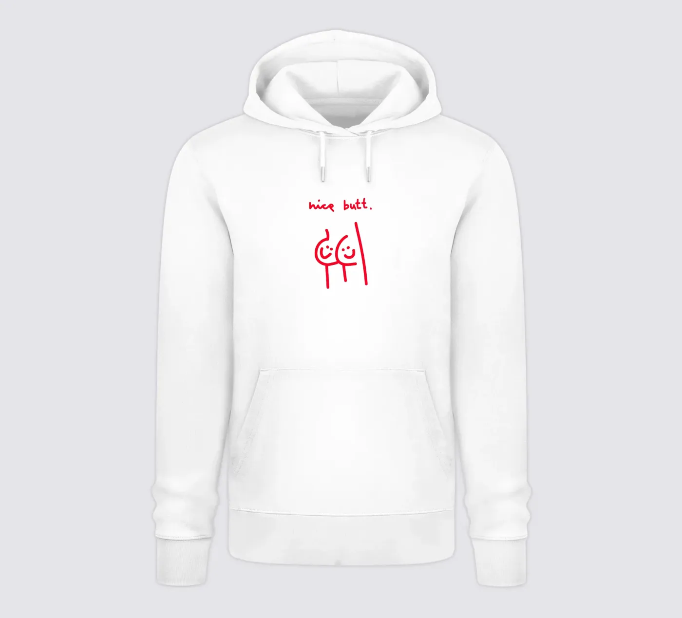 nice butt comic hoodie by Illustration Raissa Oltmanns