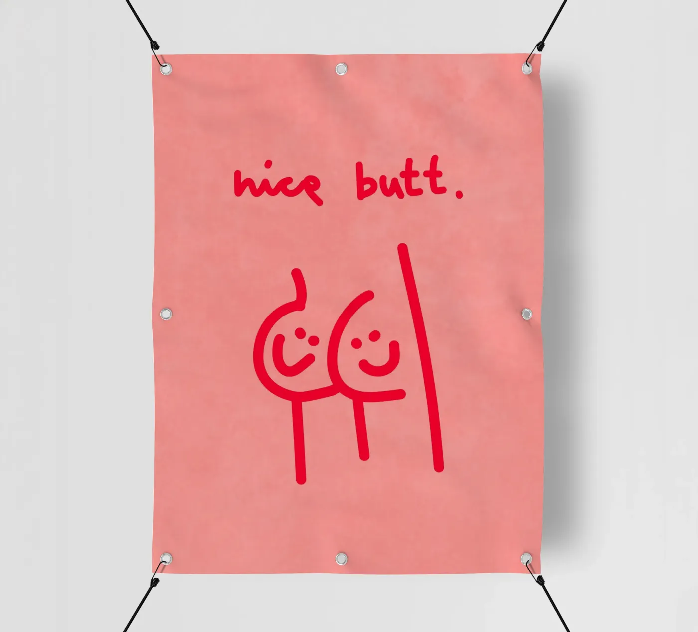 Nice Butt Comic telo in pvc da Illustration Raissa Oltmanns