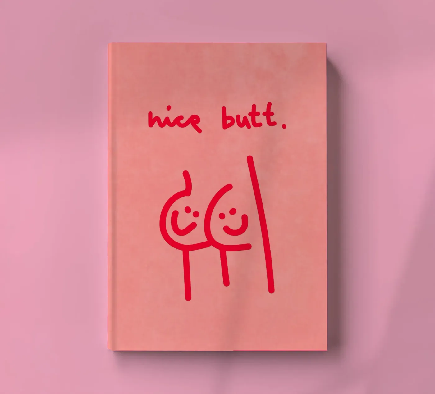 nice butt comic notebook by Illustration Raissa Oltmanns