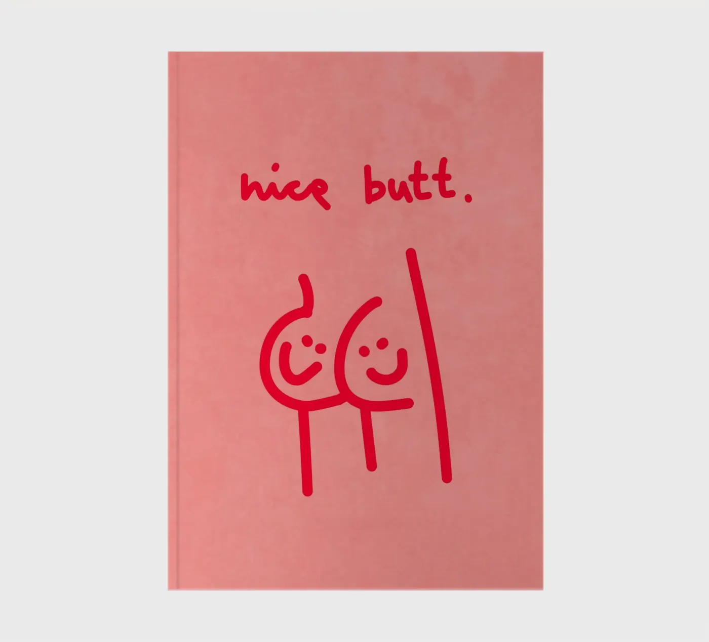 nice butt comic notebook by Illustration Raissa Oltmanns