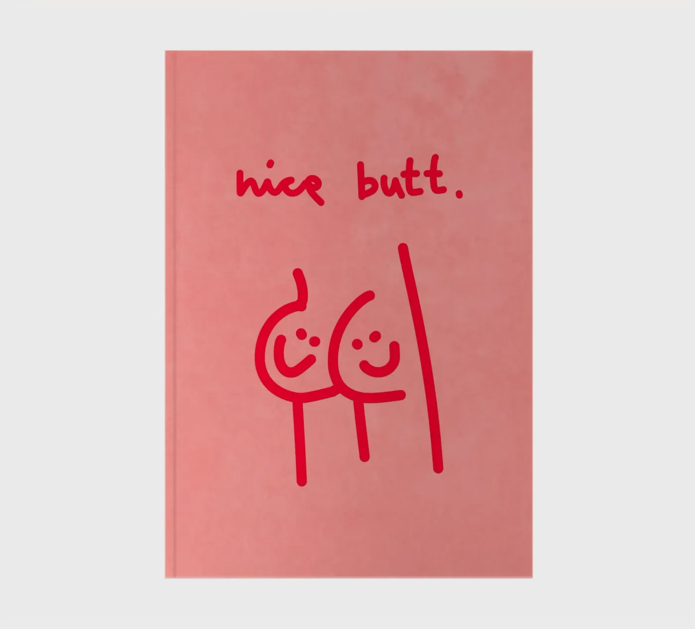 nice butt comic notebook by Illustration Raissa Oltmanns