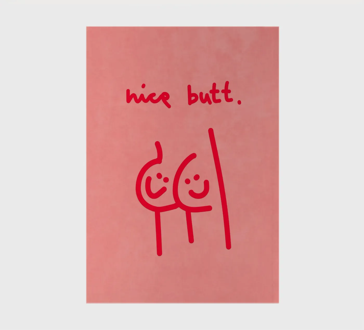 nice butt comic notebook by Illustration Raissa Oltmanns