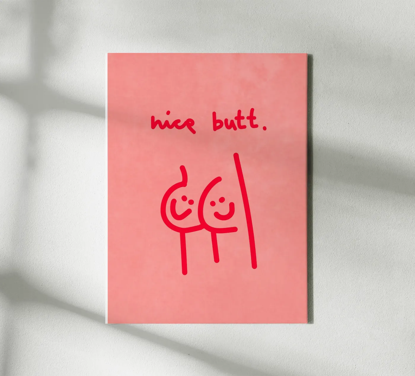 nice butt comic tela da Illustration Raissa Oltmanns