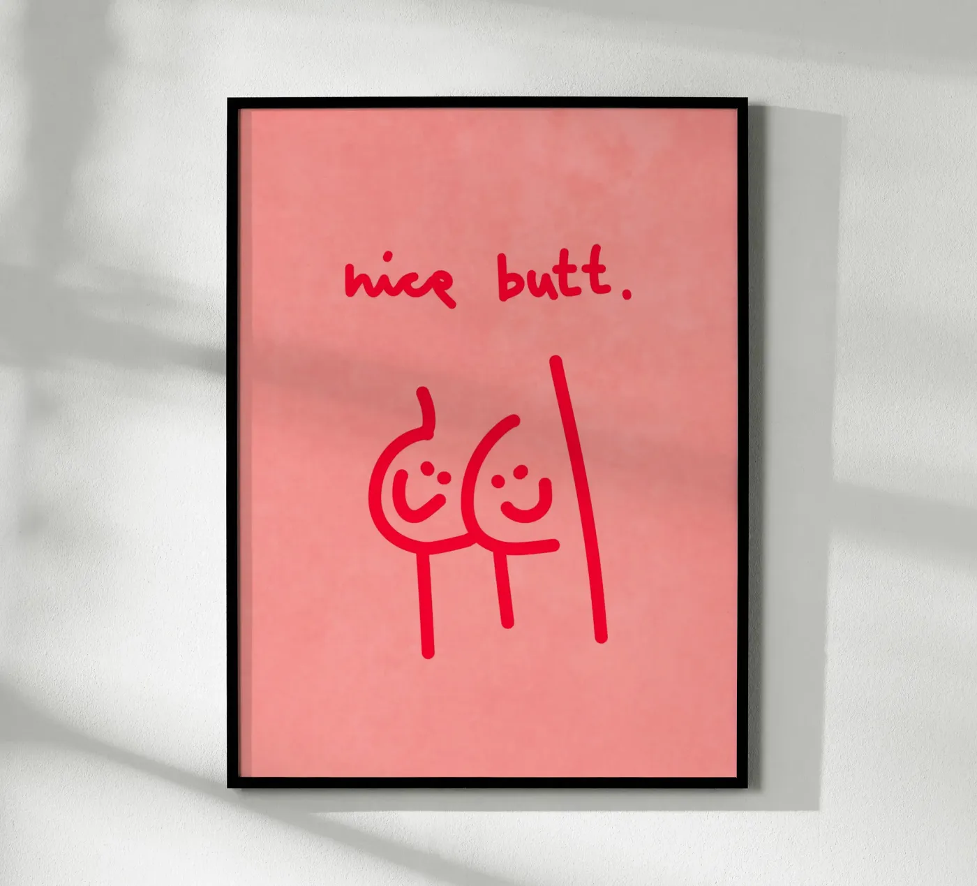 nice butt comic poster da Illustration Raissa Oltmanns
