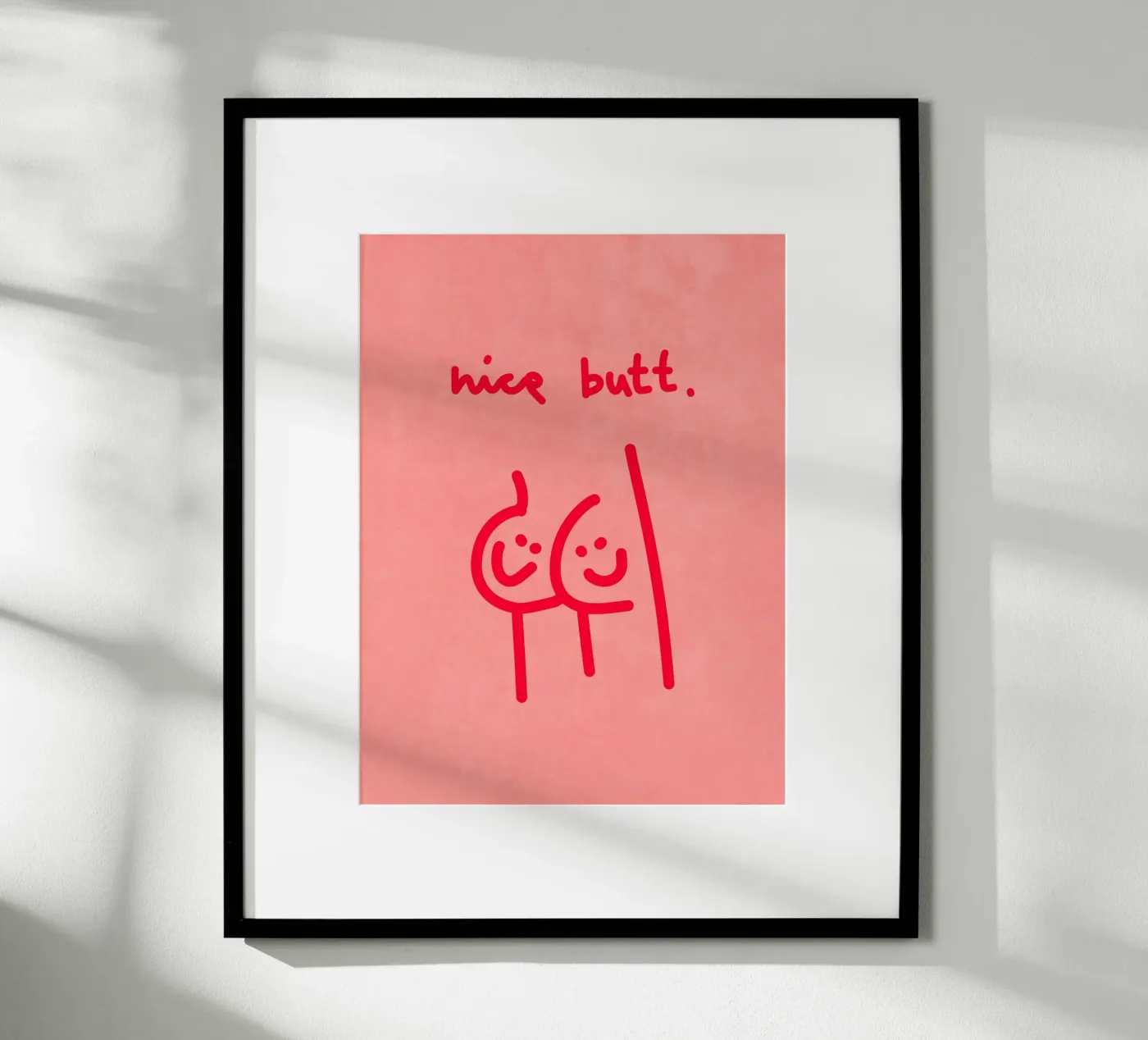 nice butt comic poster by Illustration Raissa Oltmanns