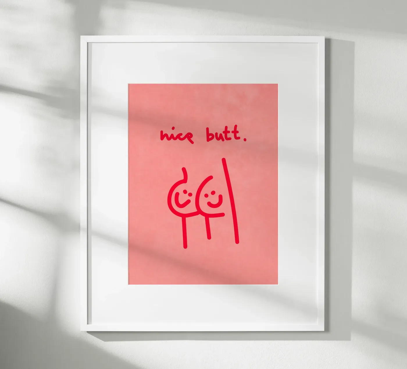 nice butt comic poster by Illustration Raissa Oltmanns