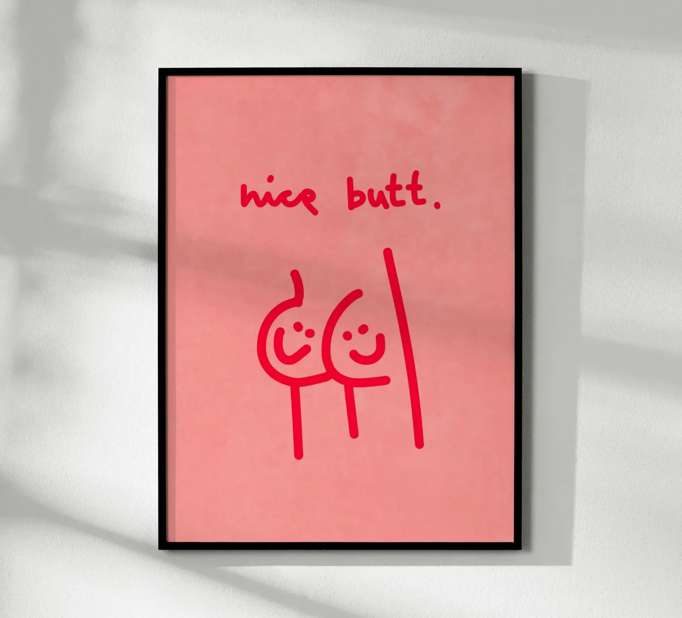nice butt comic poster by Illustration Raissa Oltmanns