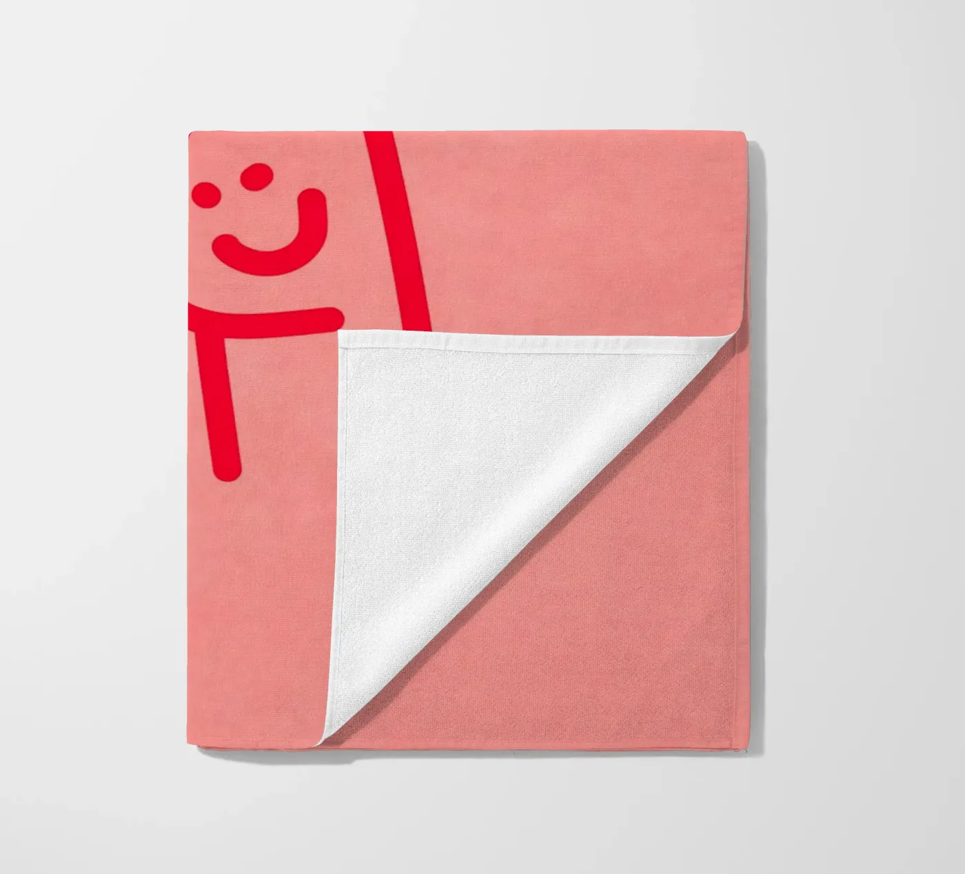 nice butt comic strandhanddoek van Illustration Raissa Oltmanns