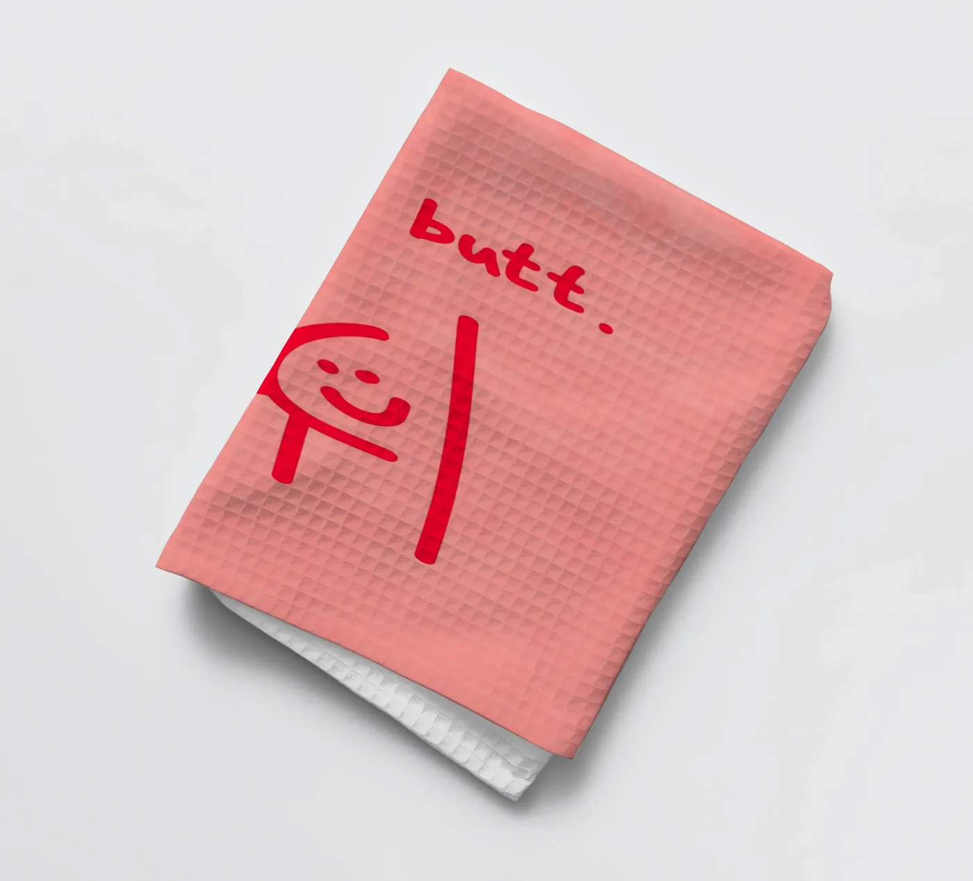 nice butt comic torchon de Illustration Raissa Oltmanns