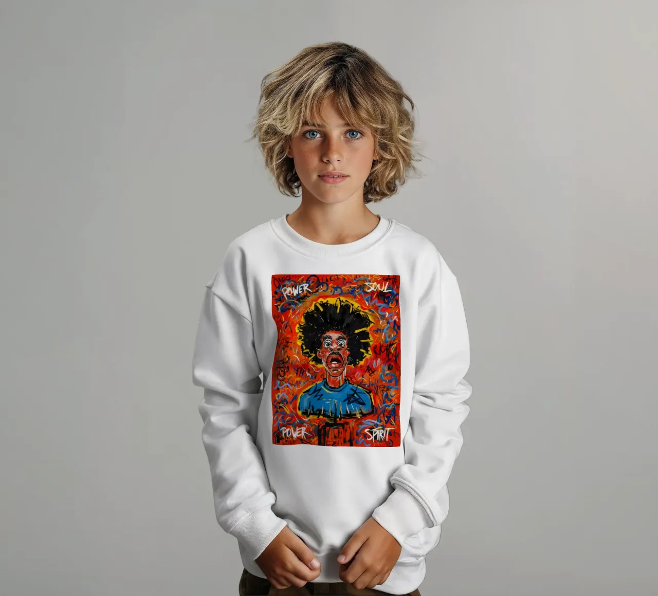 Espíritu de Poder Ardiente sudadera para niño de Muse Fragments