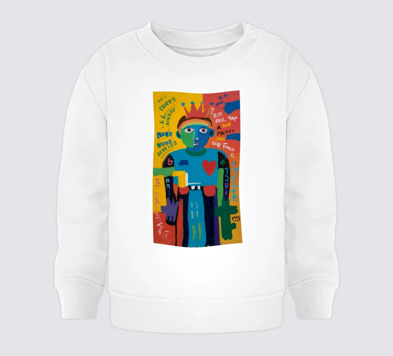 Robot cuore reale felpa neonato da Muse Fragments