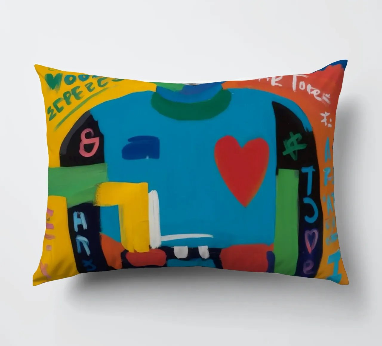 Robot cuore reale cuscino da Muse Fragments