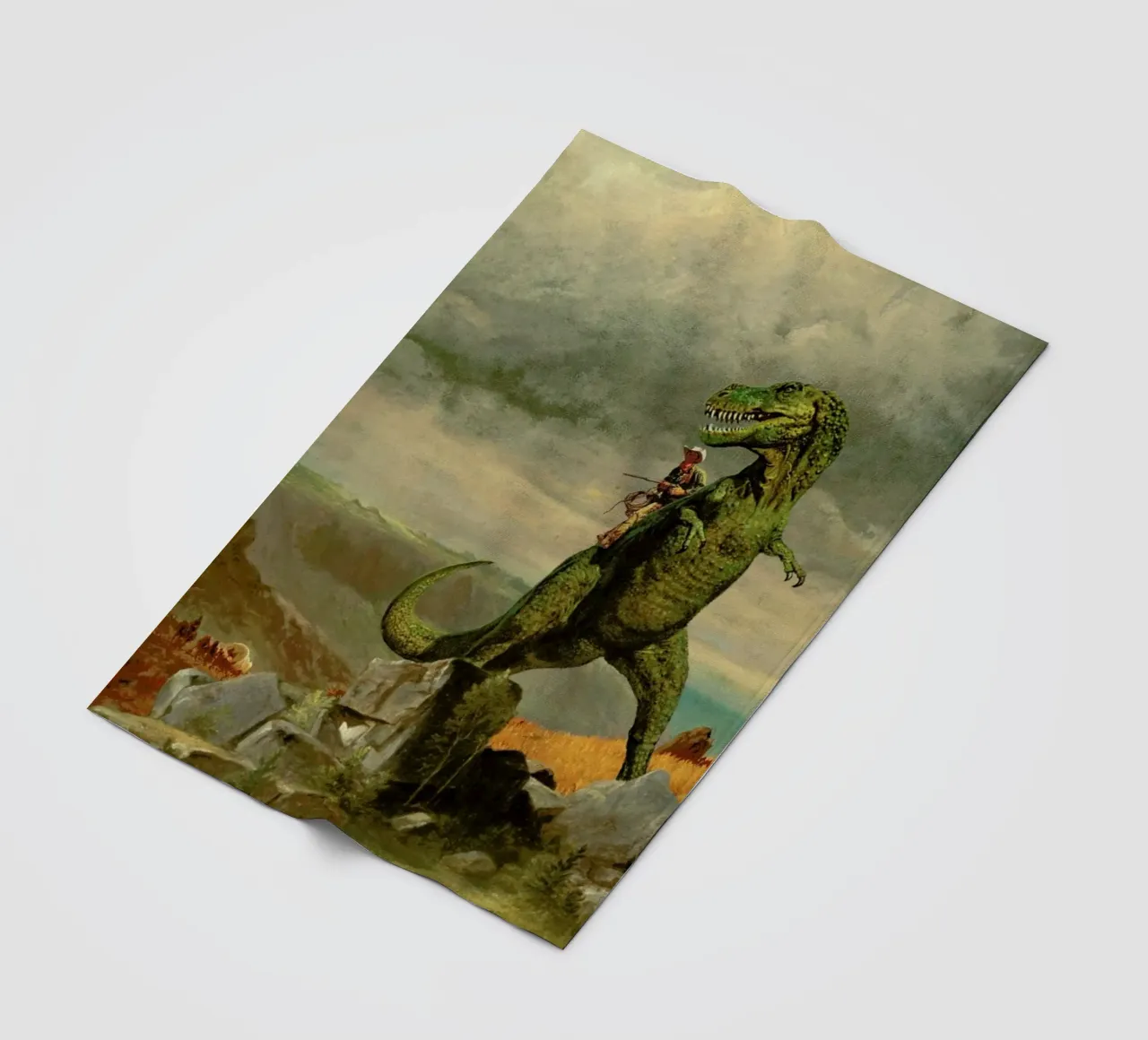 T Rexas Ranger coperta in pile da Jason Brueck