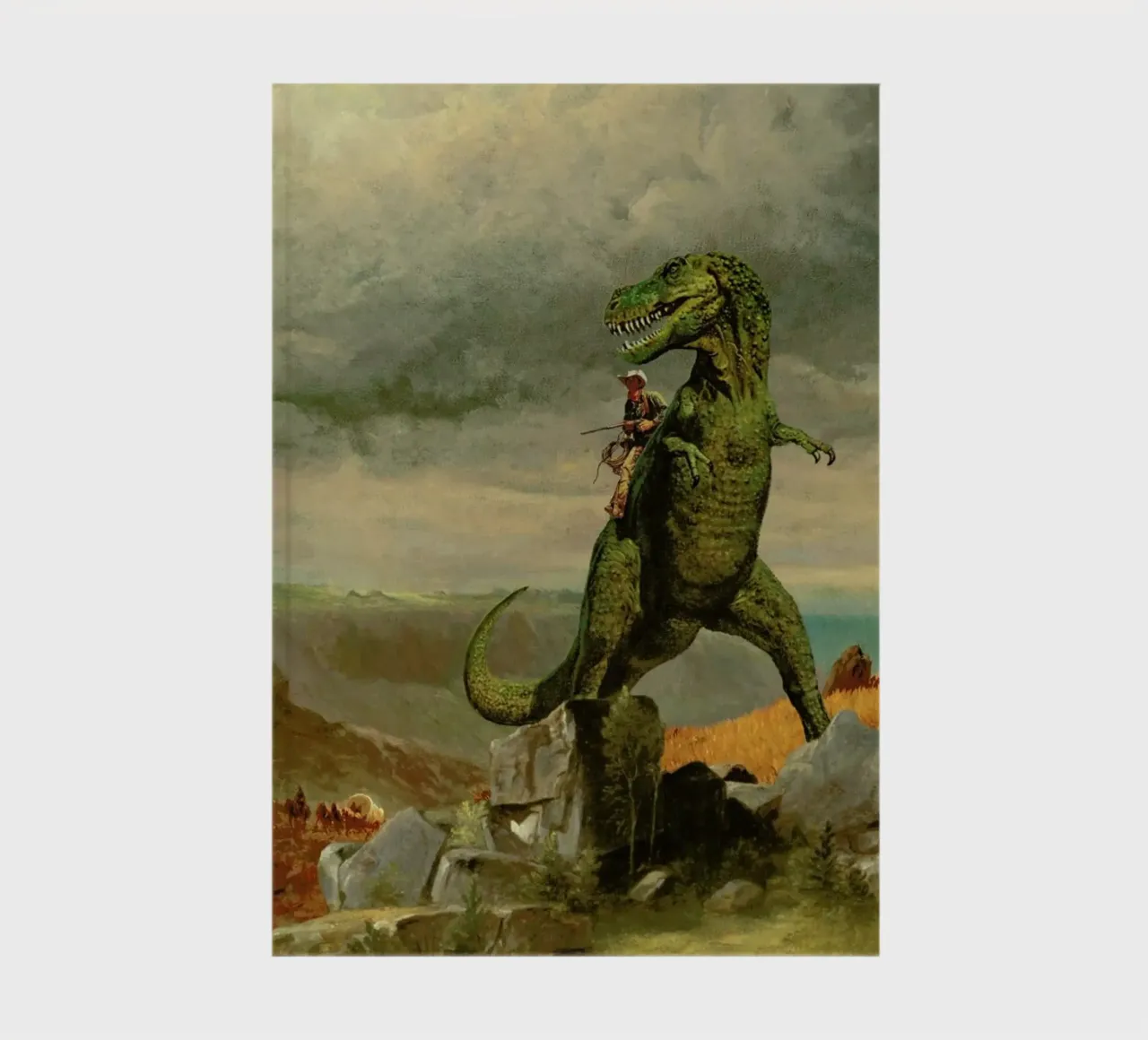 T Rexas Ranger notebook by Jason Brueck