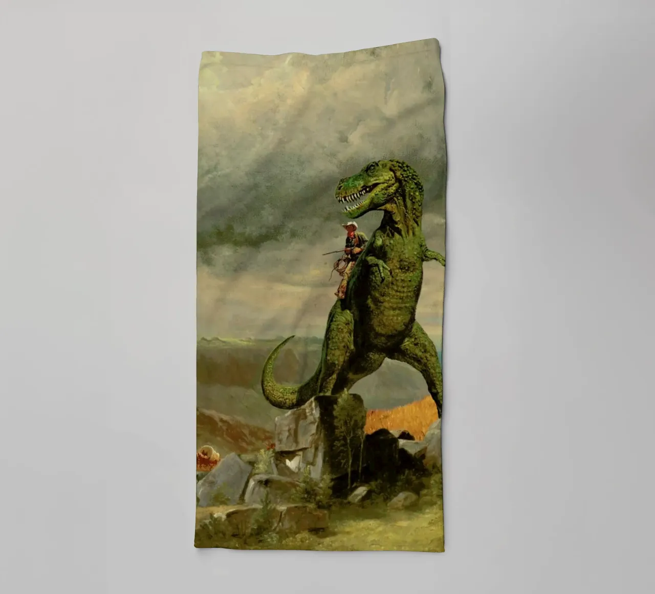 T Rexas Ranger asciugamano da bagno da Jason Brueck