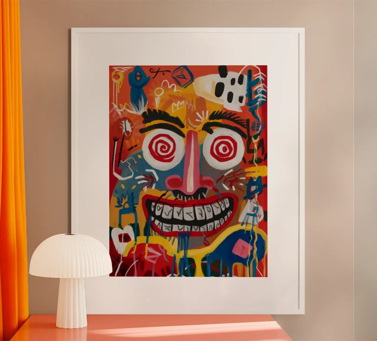 Viso ipnotico sorridente poster da Muse Fragments